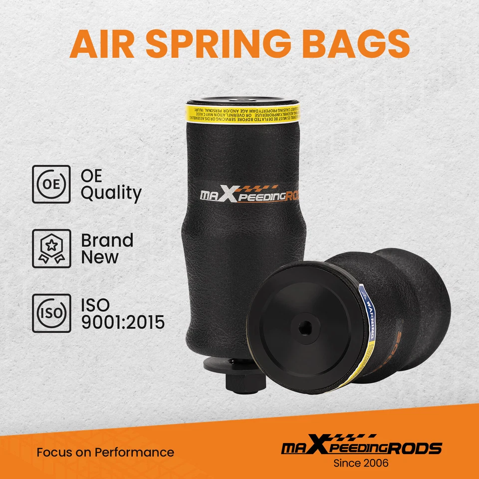 Cab Air Suspension Spring Bags Pair for Peterbilt 379 W02-358-7036 29-03200 - Image 3 of 4