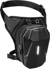 Thigh Bag, Motorcycle Leg Bag for Men Women, ...