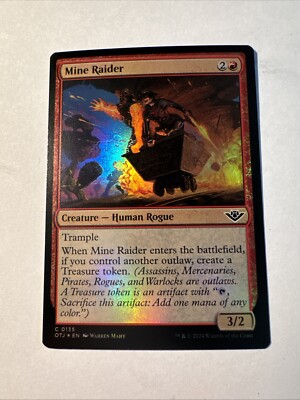 MTG Mine Raider - Foil (NM) 0135 Outlaws of Thunder Junction Magic