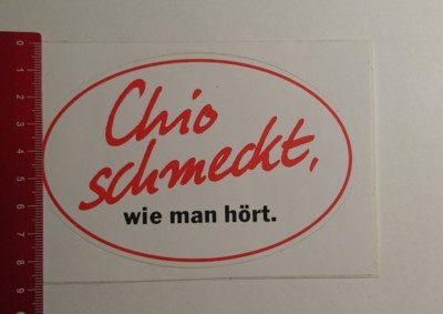 Aufkleber/Sticker: Chio schmeckt wie mam hört (09031748)