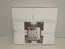 Royal Velvet Italian Percale Collection White Duvet Cover 100 Egyptian