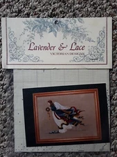 LAVENDER & LACE CROSS STITCH PATTERN " THE SECOND ANGEL OF FREEDOM  "