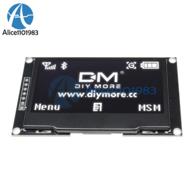 2.42'' inch White OLED Display SSD1309 128x64 SPI Serial Port Module For Arduino
