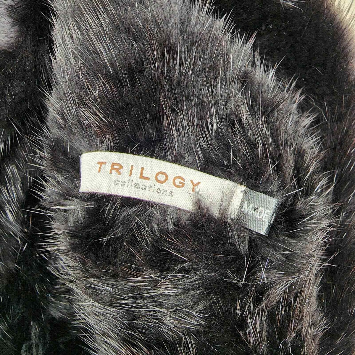 Trilogy Collections Black Fur Hat Mink Womens | eBay display picture 1