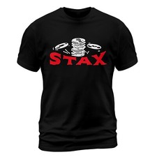Stax Music Records Logo T-Shirt Size S-5XL Made in USA