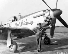 North American P-51 Mustang “Mad Irishman” World War II WWII WW2 8x10 Photo 311c