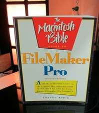 FILEMAKER PRO version 2 second edition The Macintosh Bible guide book database