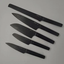 BergHoff Ron Black Chef's Knife Nonstick Stainless Steel Handle Lof Of 5