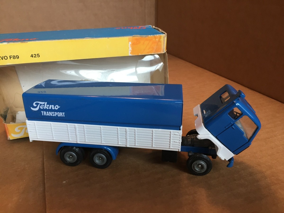Volvo F89. 1972. Tekno. Ref 425. Tekno Transport. 1:50. AAA. Boîte ABB