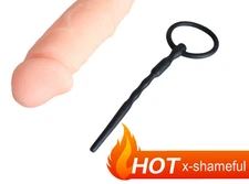 Silicone Sound Trainer Peni Plugs Urethra Stretcher Dilator Enhancer