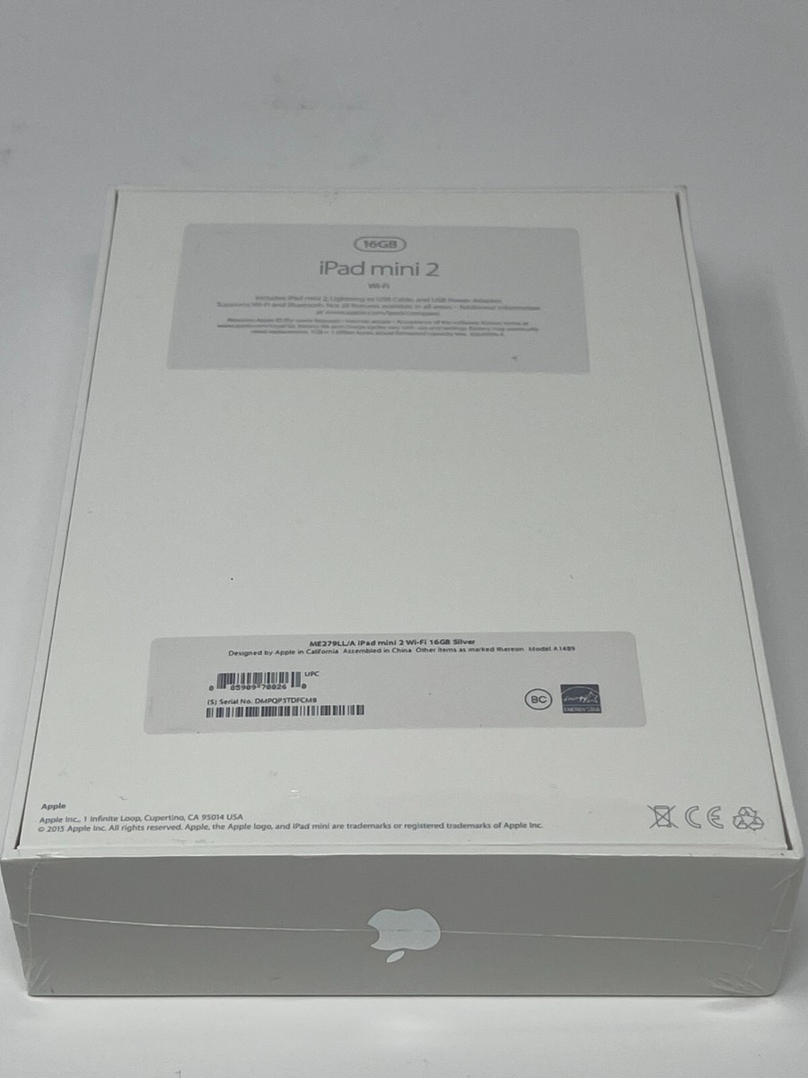 Apple - ★ipad mini2 ME279J/A Wi-Fi 16GB SILVER★ Apple iPad mini 2 16GB WiFi, silver - Tablets - Nordic Digital