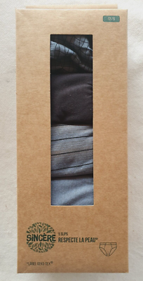Lot De 5 Slips Sincère Modèle Jarry Taille M - Neufs Avec étiquettes, Couleur Noir