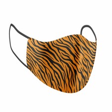 Thin Tiger Stripes Adult Face Mask