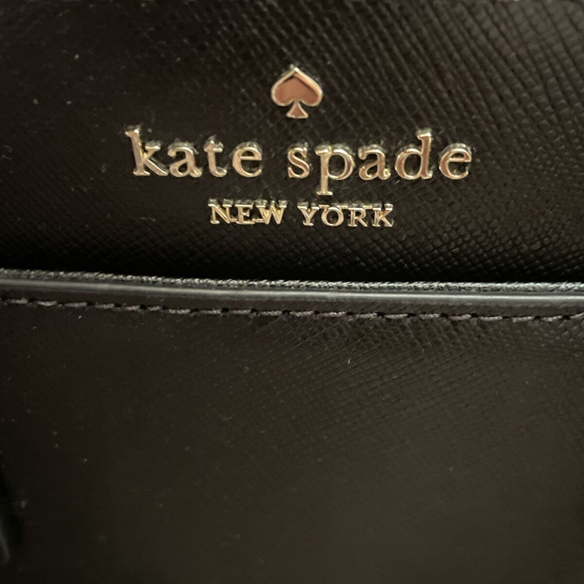 Kate Spade New York WKRU5851 Leather Handbag - Black for Kate Spade New York WKRU5851 Leather Handbag - Black for