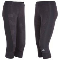 Adidas Damen Techfit Capri Tight Climalite Laufhose Running Hose Fitness Gr.S