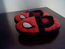 BRAND NEW TODDLER BOYS SIZE 5-6 MARVEL SPIDER-MAN SLIPPERS