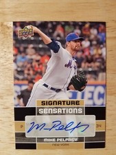 Mike Pelfrey 2010 Upper Deck Signature Sensations #SS-MP Mets