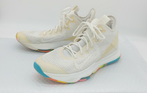 Nike Lebron Witness IV Triple White BV7427-102 Basketball Shoes for Men Size 10 - Picture 4 of 12