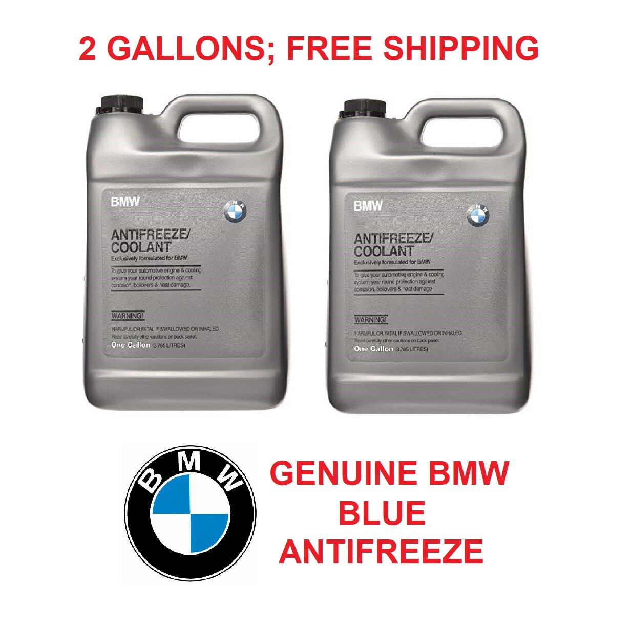 New BMW Coolant / Antifreeze (Blue) CONCENTRATE for all BMW engines 2
