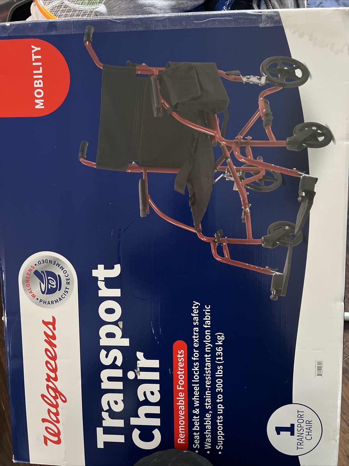 Walgreens Transport Wheel Chair eBay