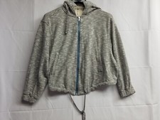 Free People FP Movement Hoodie Full Zip Sweatshirt Women's Size XS Gray