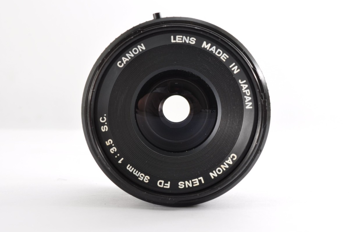 Canon FD 35mm f3.5 S.C. SC MF Wide Angle Lens [Exc+5] (142135