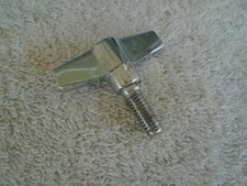 (1) VINTAGE TAMA M8-1.25mm WING SCREW FLOOR TOM LEG BRACKETS-CYMBAL STANDS-VG!