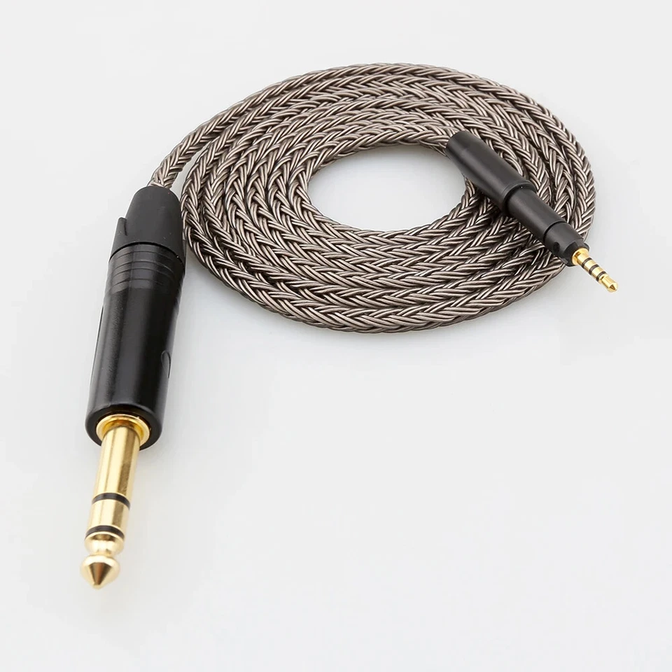 16Cores HiFi Silver Plated Earphone Cable for  HD599 HD 560S 559 560s - Image 4 of 4