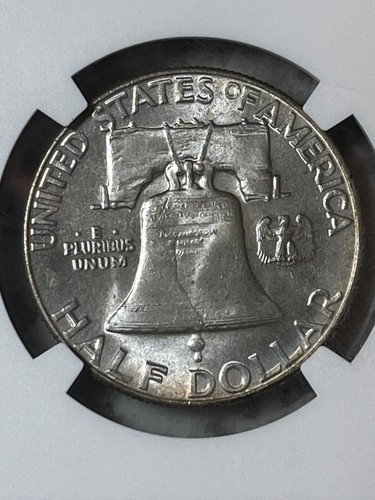1952 NGC MS66+FBL Franklin Half Dollar 50C, PCGS $675 - Picture 8 of 10