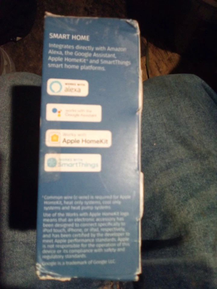 Sensi Smart Termostato Programable Blanco (ST55U) NUEVO Envío Gratis Foto 2 de 3