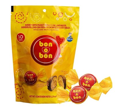 Bon o Bon Chocolate Truffles with a Creamy Peanut & Wafer Filling