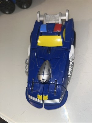 Transformers Playskool Heroes Rescue Bots Academy Chase Polizei Dragster selten