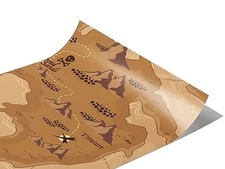 Rwraps Pirate Greedy Gulls Gloss Vinyl Film Wrap 59in x 6in Vinyl Vehicle Car