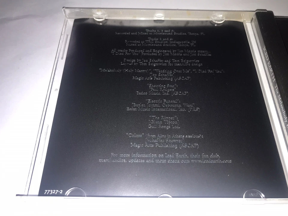 ICED EARTH THE MELANCHOLY EP CD 2001 Power Thrash Metal - Image 2 of 4