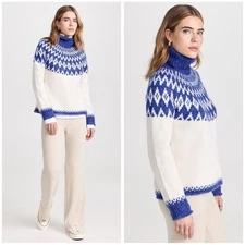 Alex Mill Bailey Fair Isle Turtleneck Size Medium
