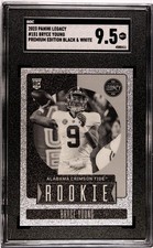 2023 Legacy Bryce Young Premium Edition Black & White SSP SGC 9.5 MT+