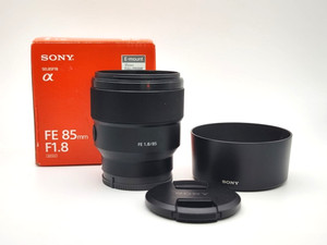 Ask £40 Cashback Nr Pristine Sony FE 85mm F/1.8 Lens SEL85F18 Portrait Lens