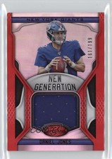 2019 Certified New Generation Jerseys Mirror Red /199 Daniel Jones #NG-DJ 1qs4