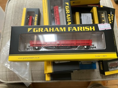 Graham Farish 377-651 MXA HUMMER Drehgestell offener Wagen 2er Rechen