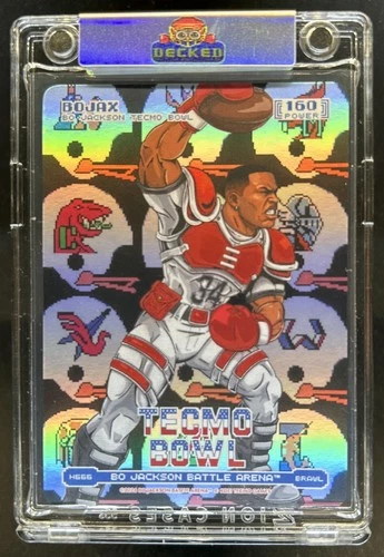2026 Bo Jackson Battle Arena Tecmo Bowl Bojax Helmets Battlefoil SP #H666