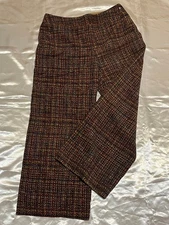 USED CHANEL WIDE PANTS SIZE 42 ACCEPTABLE