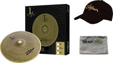 Zildjian L80 Low Volume Crash Cymbal, 16" w/ Baseball Cap and Cloth