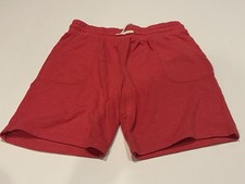 Boy s Wonder Nation Red Drawstring Sweat Shorts Size XL 14/16