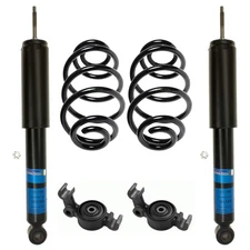 Sachs Rear Shock Absorber & Lesjofors Coil Springs Kit for 9-3 03-10 L4 Sedan