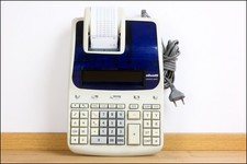 CALCOLATRICE OLIVETTI LOGOS 694T 694 T - STAMPA TERMICA 100% FUNZIONANTE