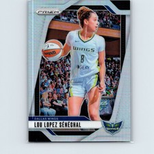 2024 Panini Prizm WNBA Lou Lopez Senechal #121 Silver Prizm Dallas Wings