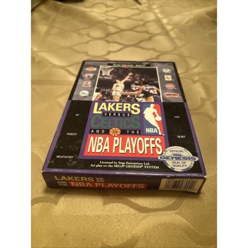 Lakers vs. Celtics and the NBA Playoffs [Cardboard Box] Sega Genesis