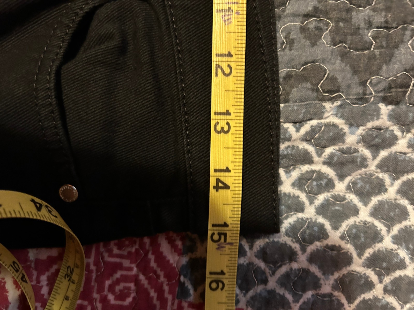 New R.E.D Valentino Straight Leg Button Fly Black Jeans 28 27 26 PRICED TO SELL