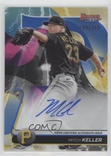 2020 Bowman's Best of Blue Refractor 144/150 Mitch Keller #B20-MK Auto 8b5
