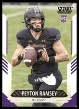 2021 Score - Rookies Peyton Ramsey #374 (RC)
